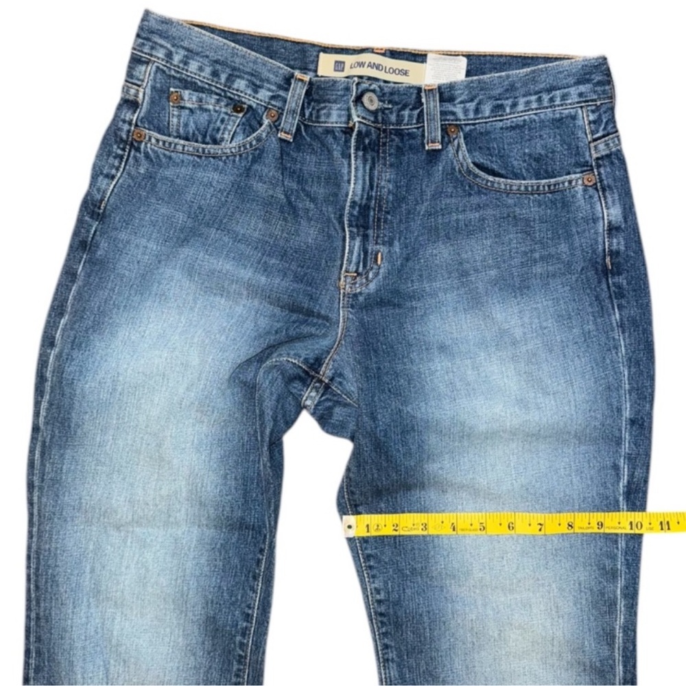 GAP Blue Low and Loose Denim Jeans - Picture 11 of 13